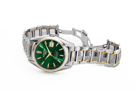 Roamer Swiss Made Searock Automatic Green Watch