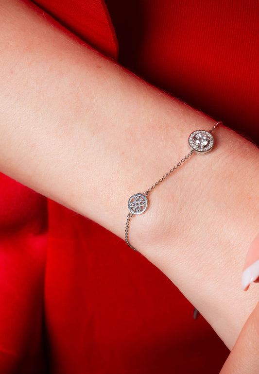 SIGNATURE MEMENTO BRACELET SILVER