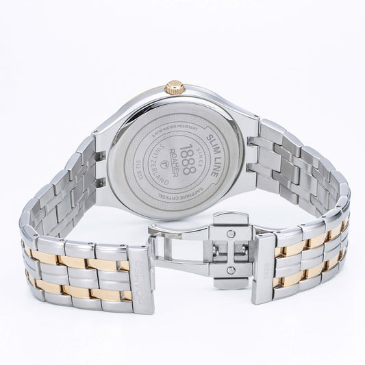 Roamer Slim-Line Classic Two-Tone 40mm Watch