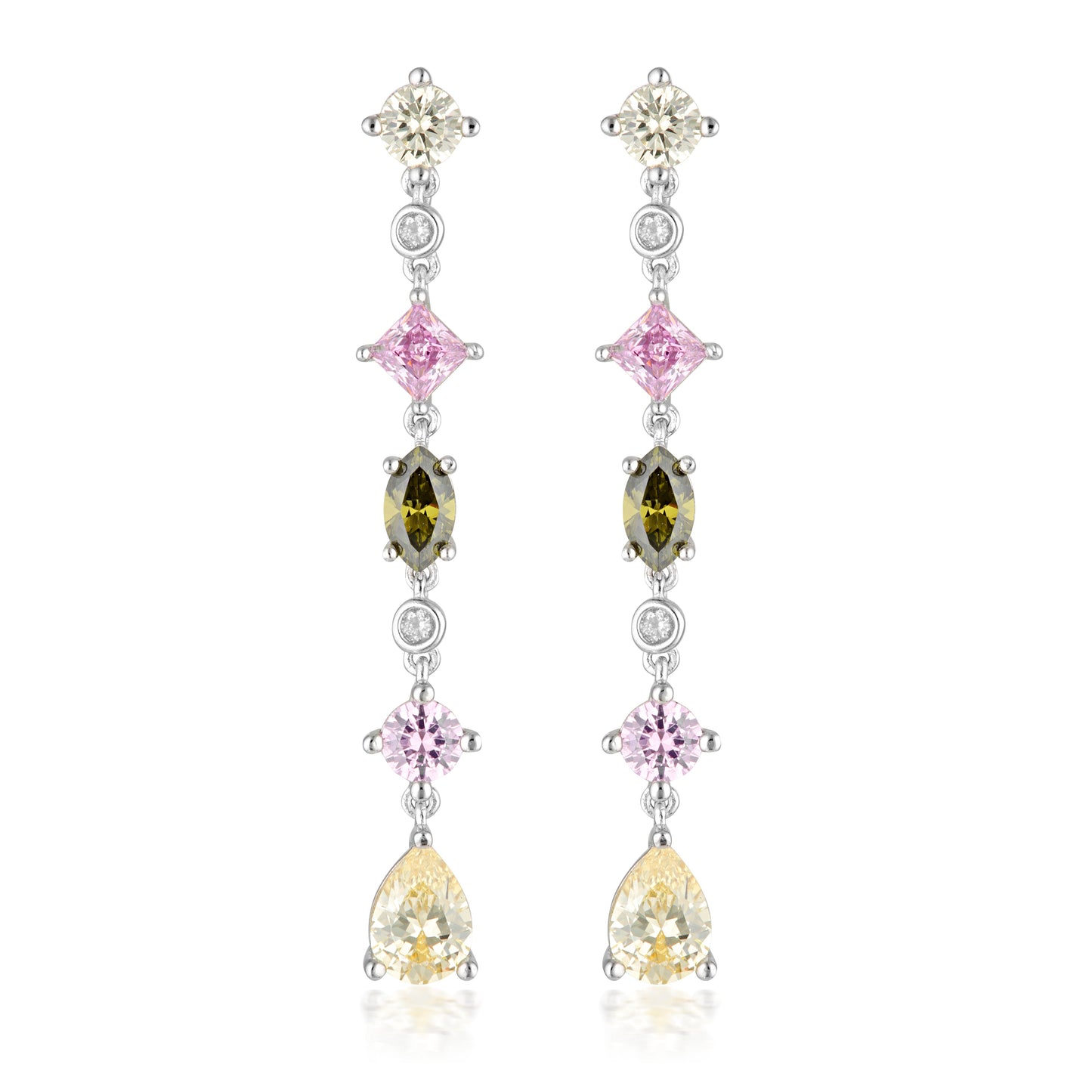 SUMMER SORBET GELATO GLIMMER MULTI COLOURED EARRINGS