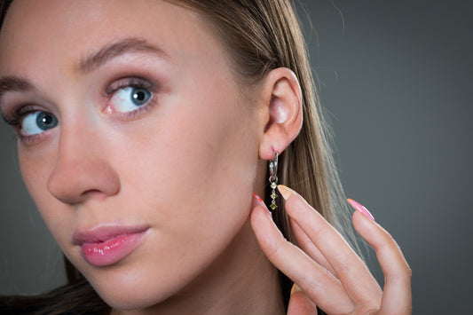SUMMER SORBET MATCHA MAGIC EARRINGS MULTI COLOURED SILVER