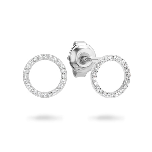 GEORGINI 02.ARA RHODIUM EARRING