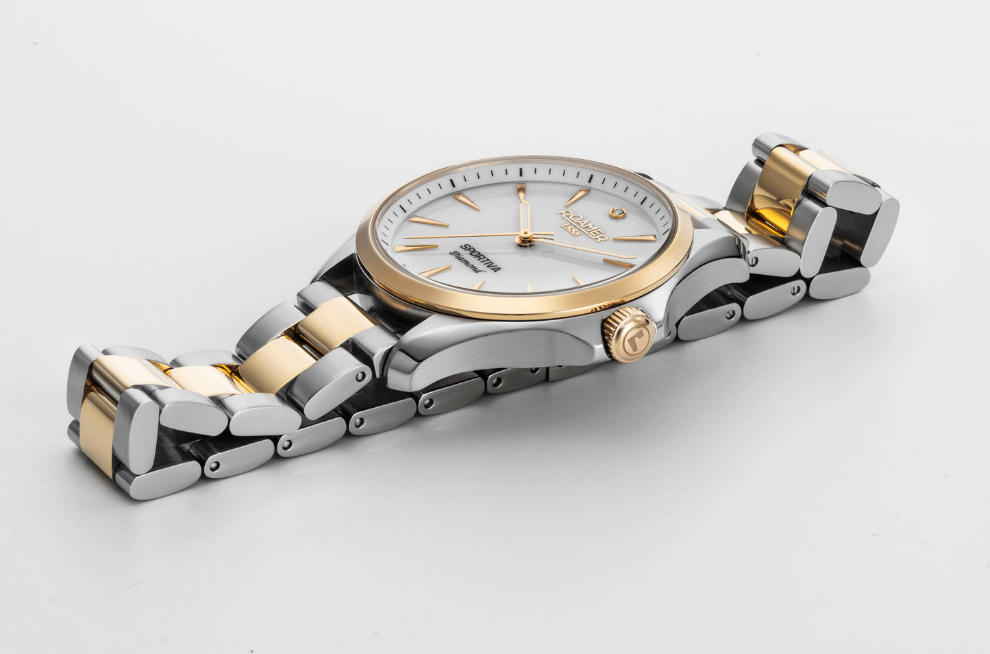 Roamer Swiss Made Sportivo Diamond Two Tone Watch