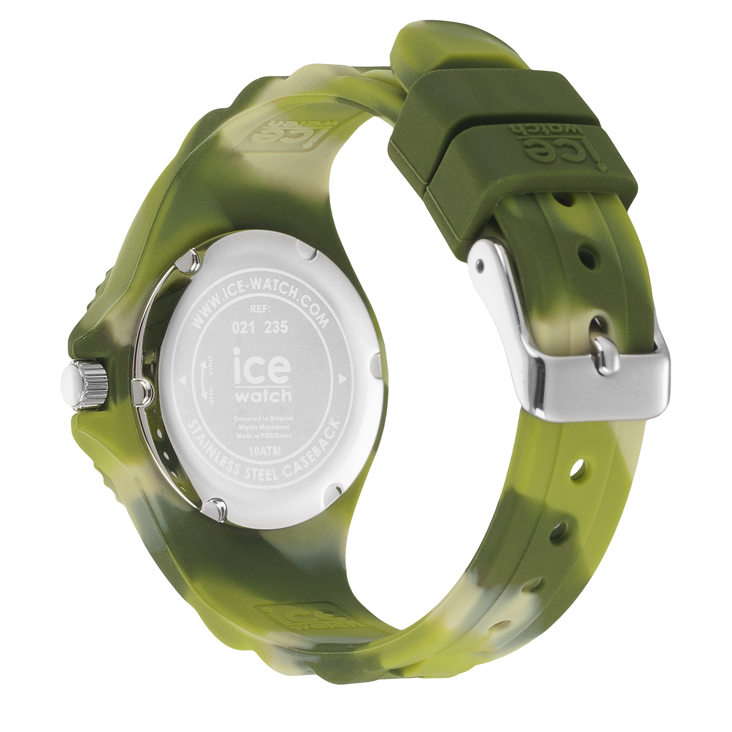 ICE tie and dye - Green shades