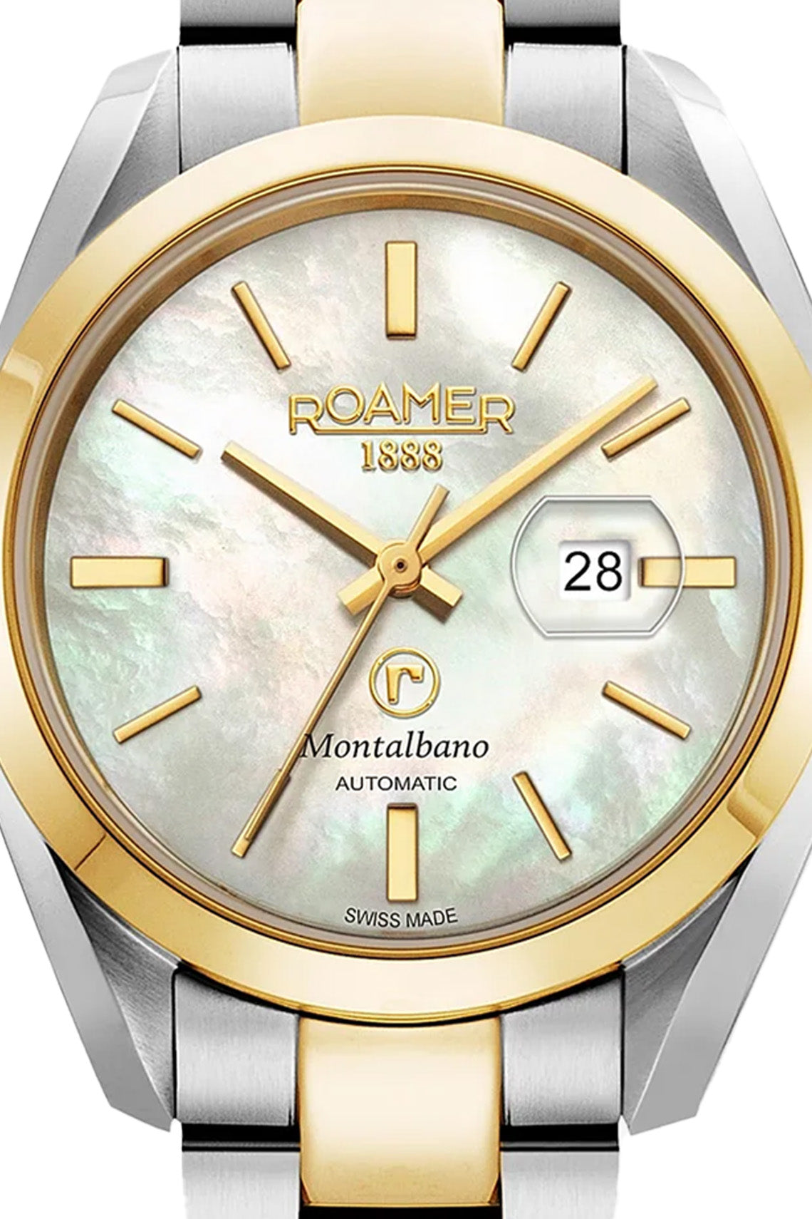 Roamer Montalbano Ladies 31mm Two Tone Stainless Steel Strap Watch