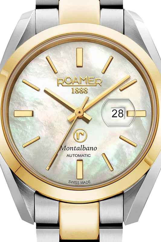 Roamer Montalbano Ladies 31mm Two Tone Stainless Steel Strap Watch