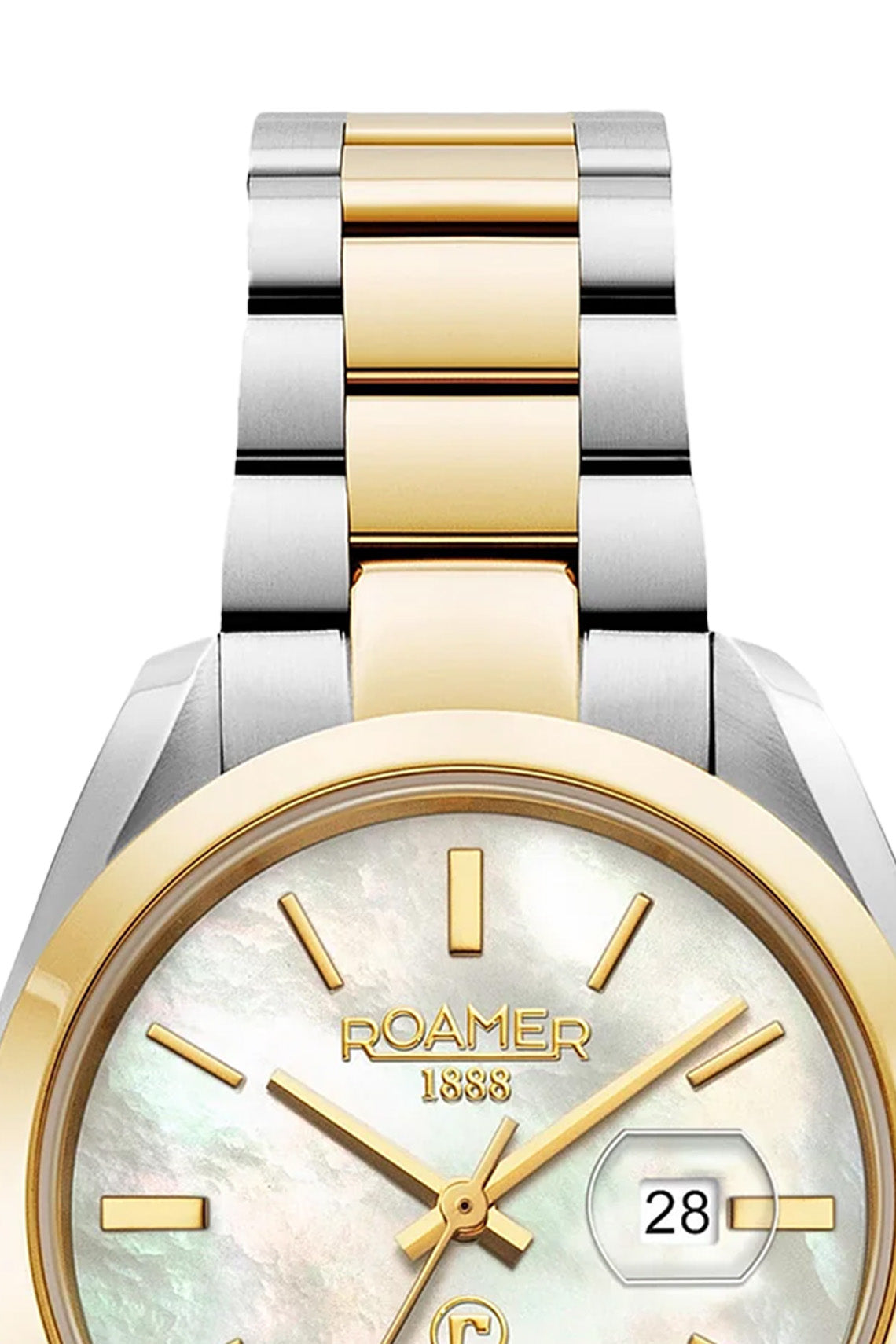 Roamer Montalbano Ladies 31mm Two Tone Stainless Steel Strap Watch
