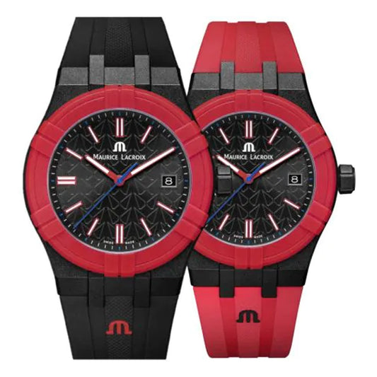 Maurice Lacroix AIKON #Tide Date 40mm Special Edition Mahindra Watch