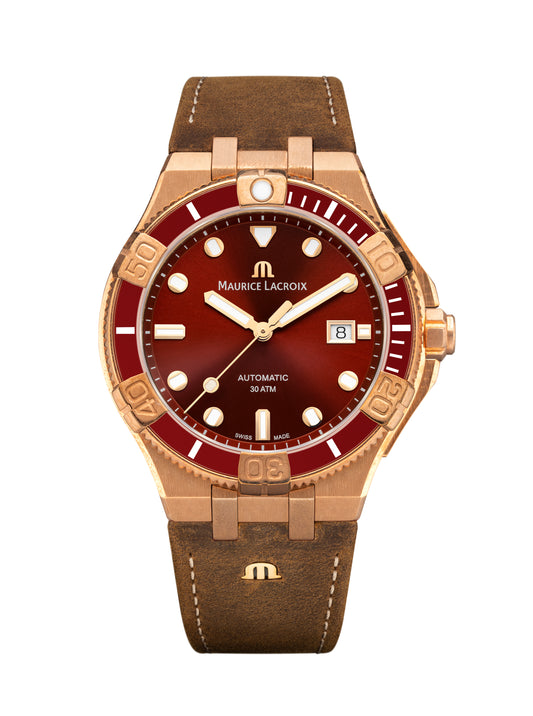 Maurice Lacroix Swiss Made AIKON Venturer Asia Special Edition 43mm Dual Strap Watch