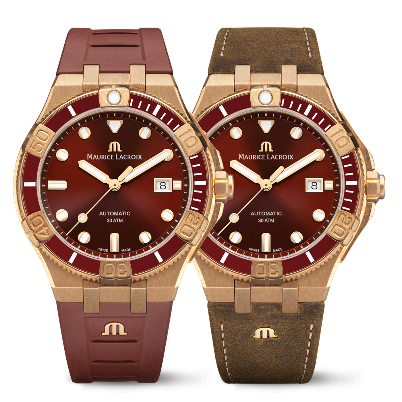 Maurice Lacroix Swiss Made AIKON Venturer Asia Special Edition 43mm Dual Strap Watch