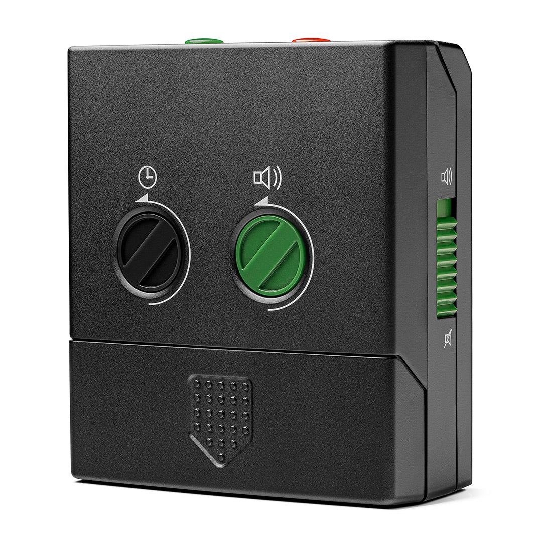 Braun Black Classic Travel Analogue Alarm Clock