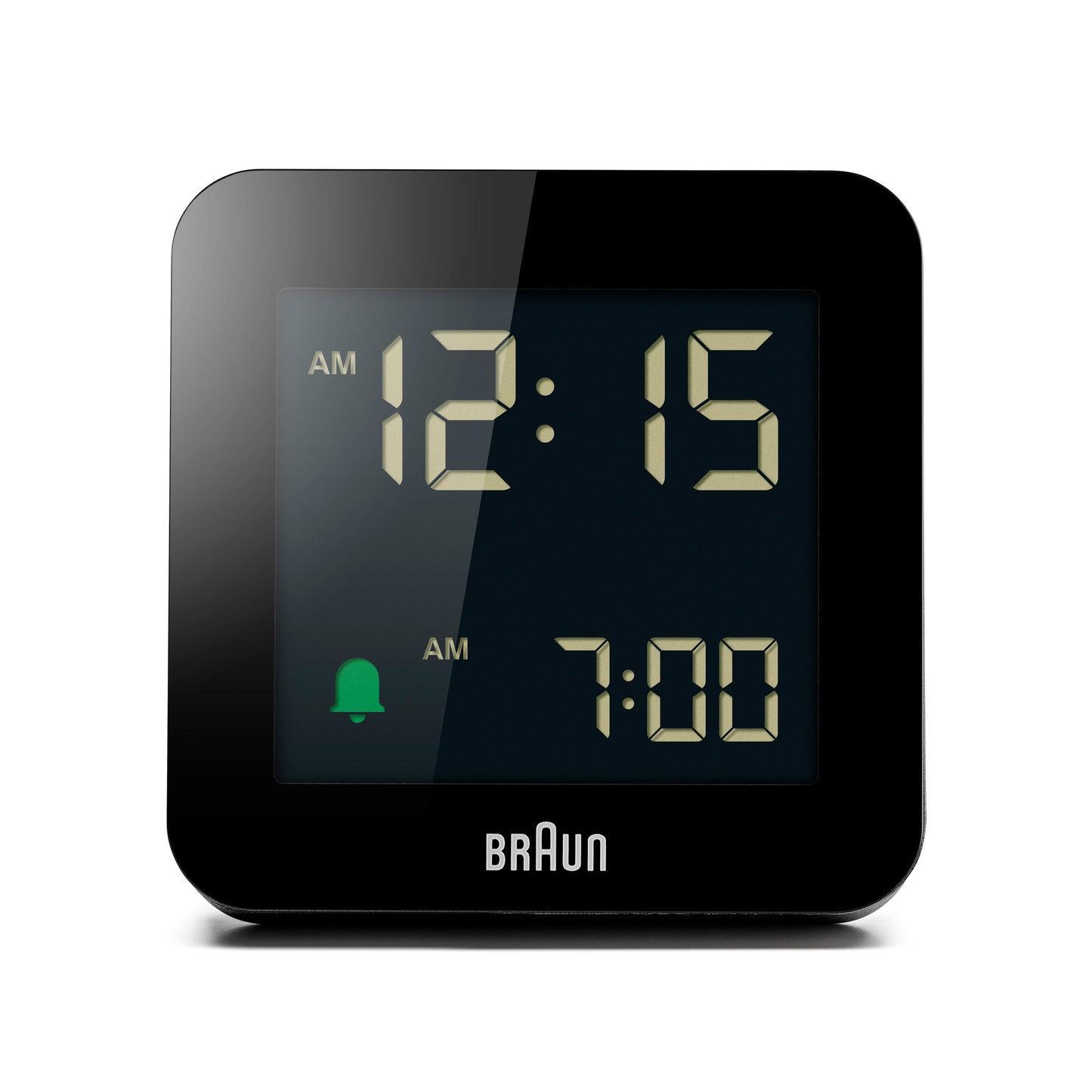 Braun Digital Alarm Clock Black