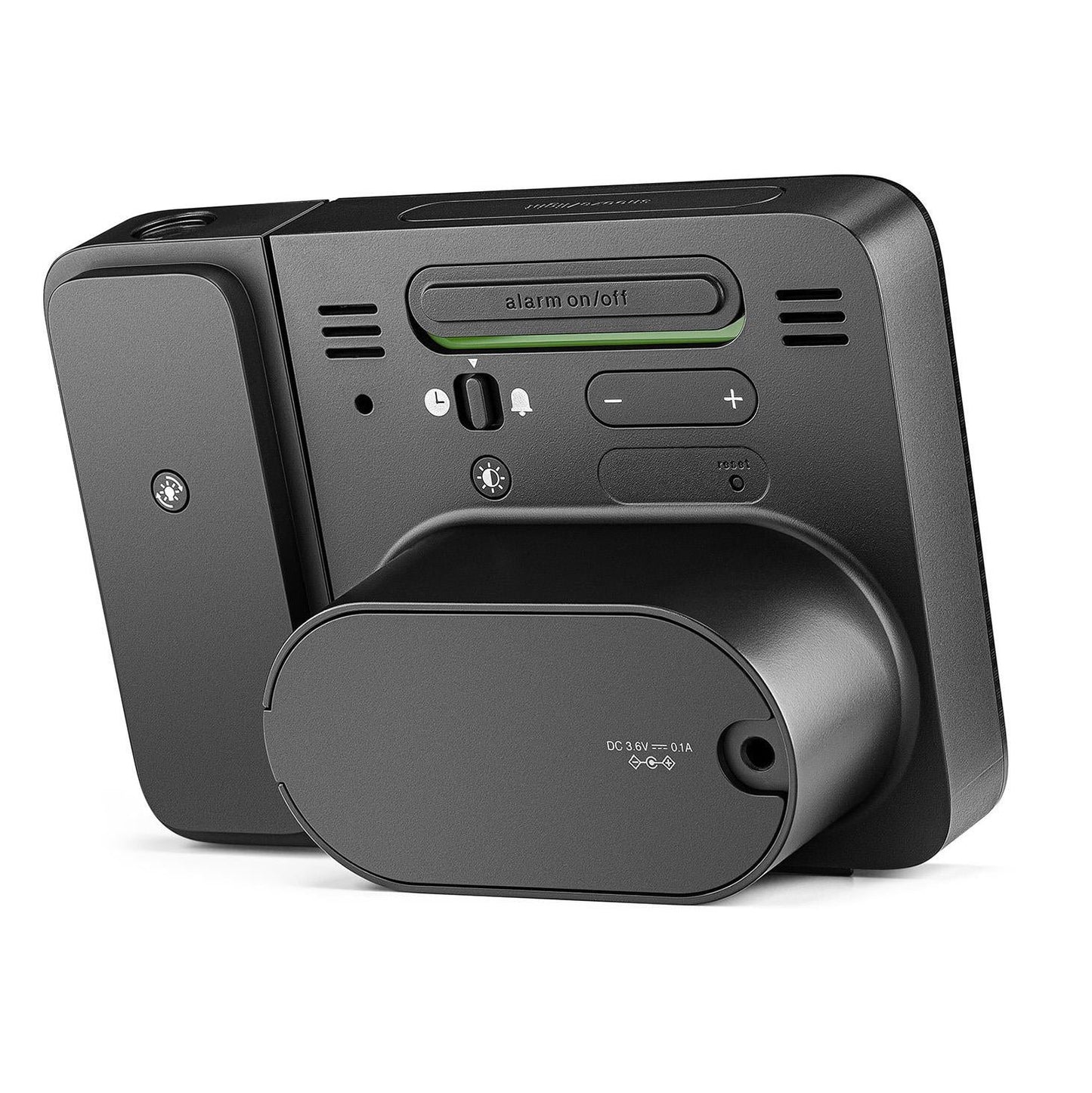 Braun Black Digital Projection Alarm Clock