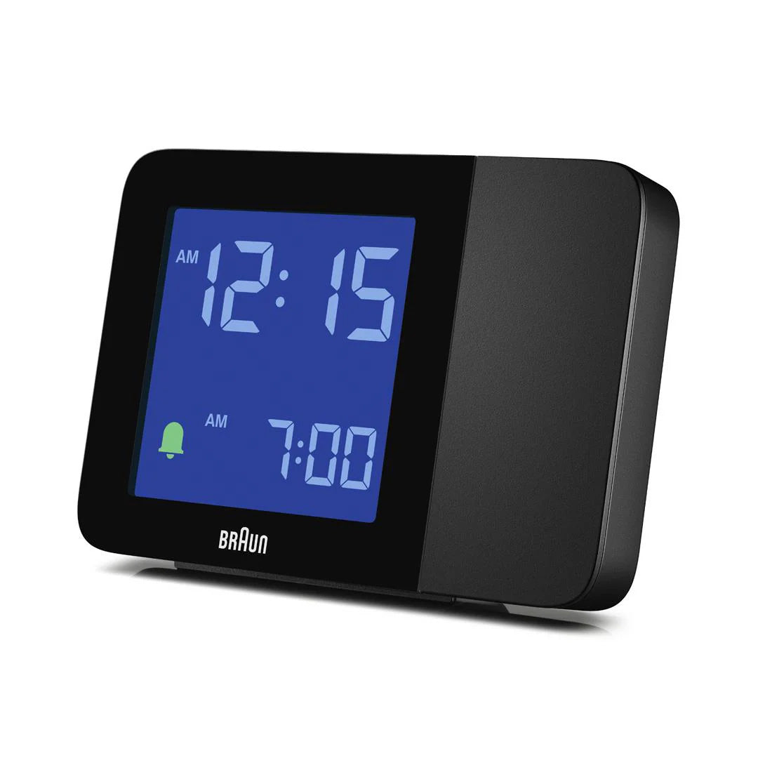 Braun Black Digital Projection Alarm Clock