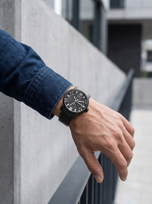 G-STAR Rovic Black Sunray Multifunction Watch