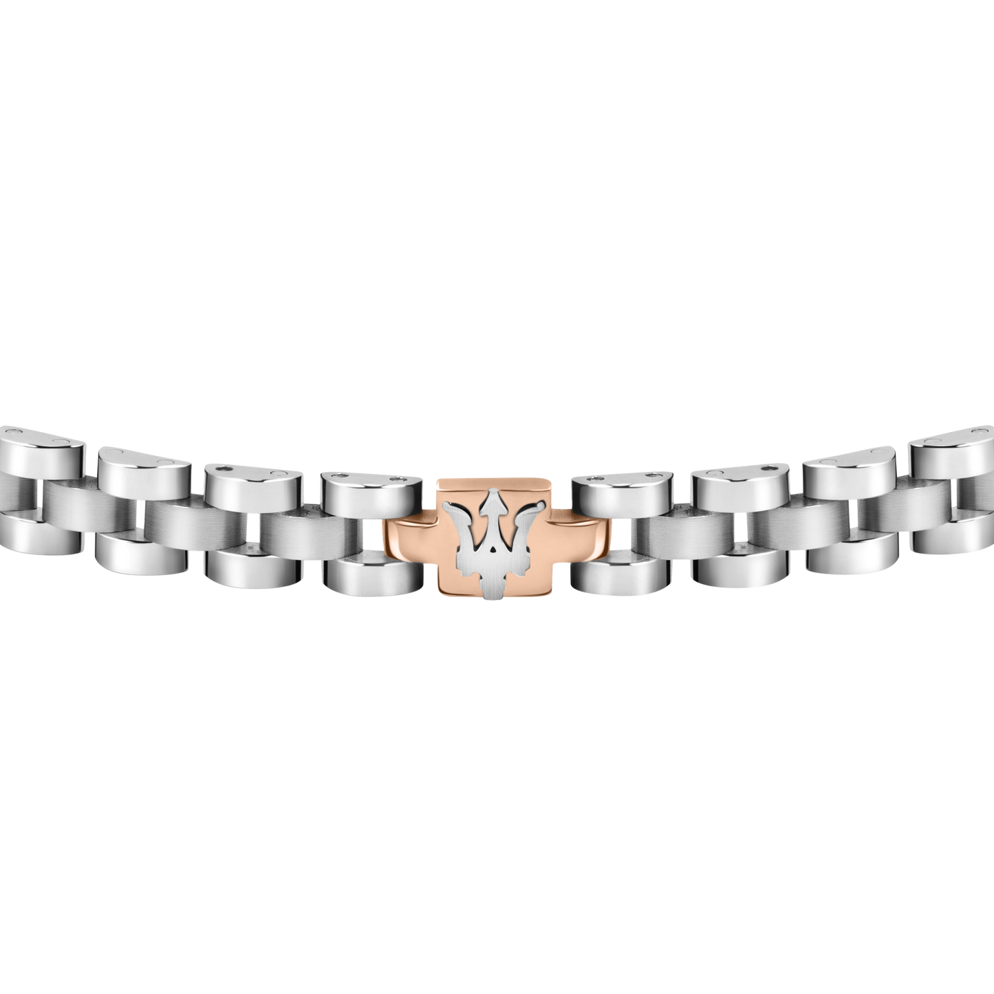 Maserati Silver and Rose Gold Jewels Bracelet