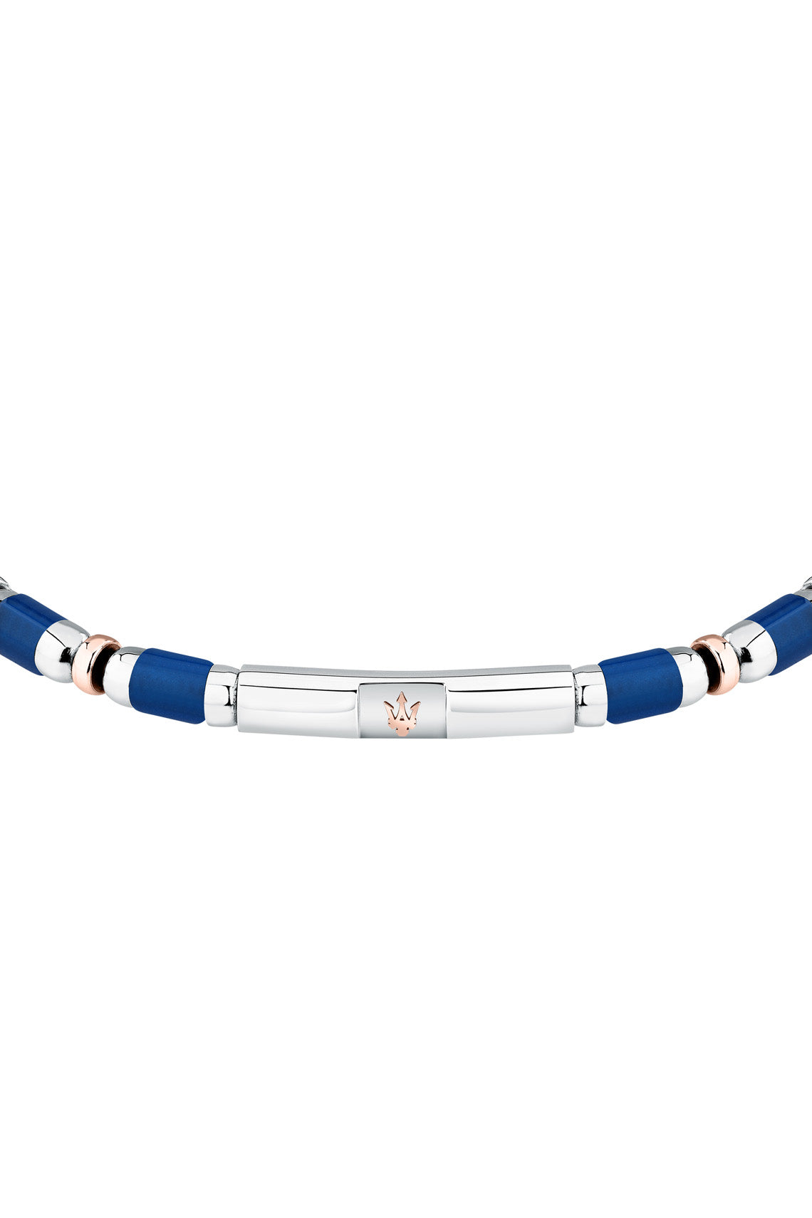 Maserati Men's Iconic Agate Blue Bracelet