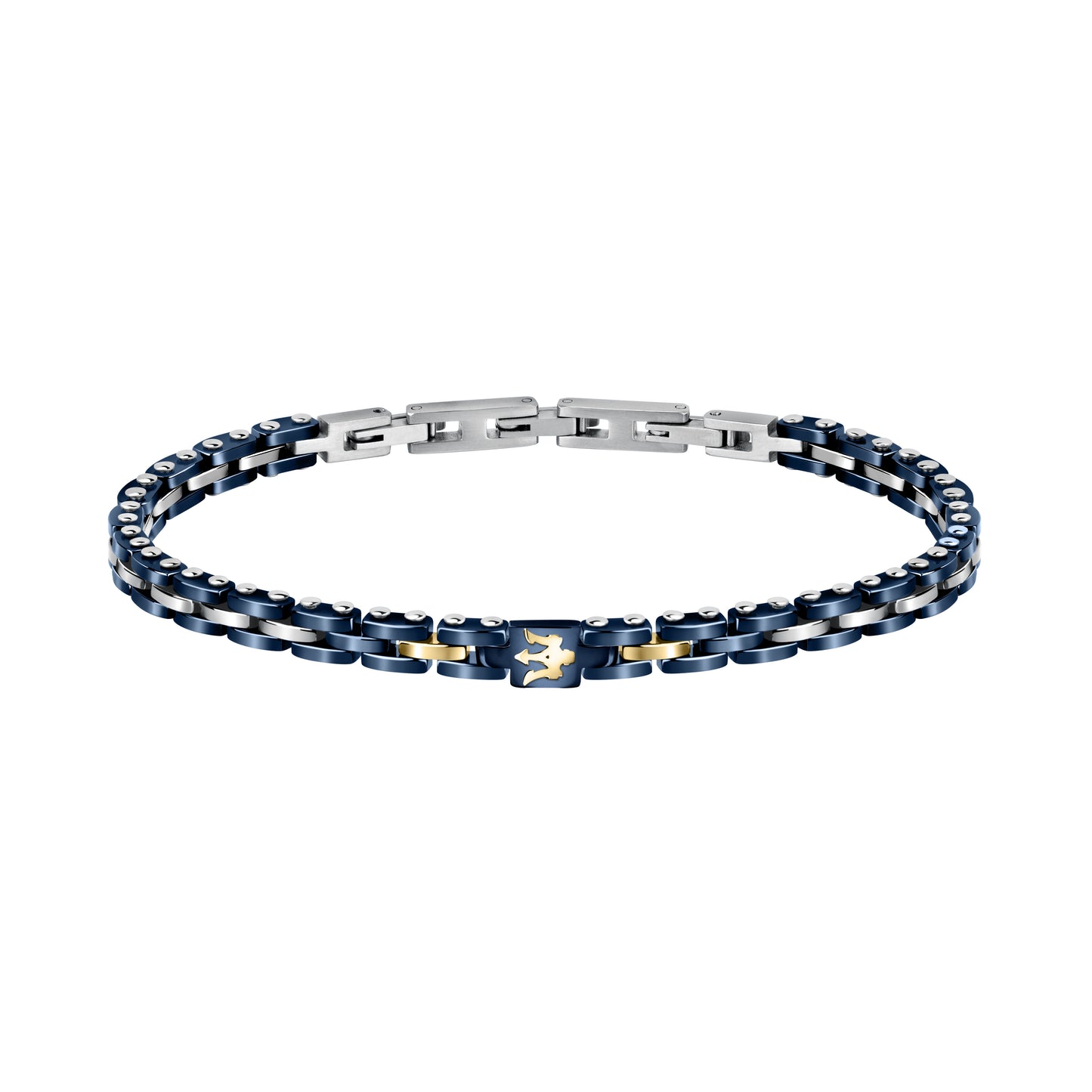 Maserati Ceramic Blue and Gold Bracelet