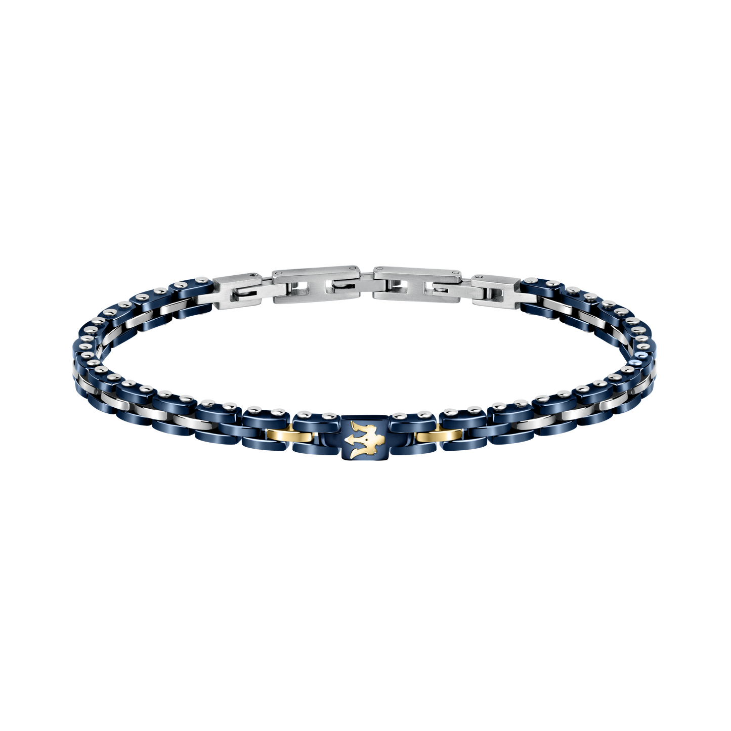 Maserati Ceramic Blue and Gold Bracelet