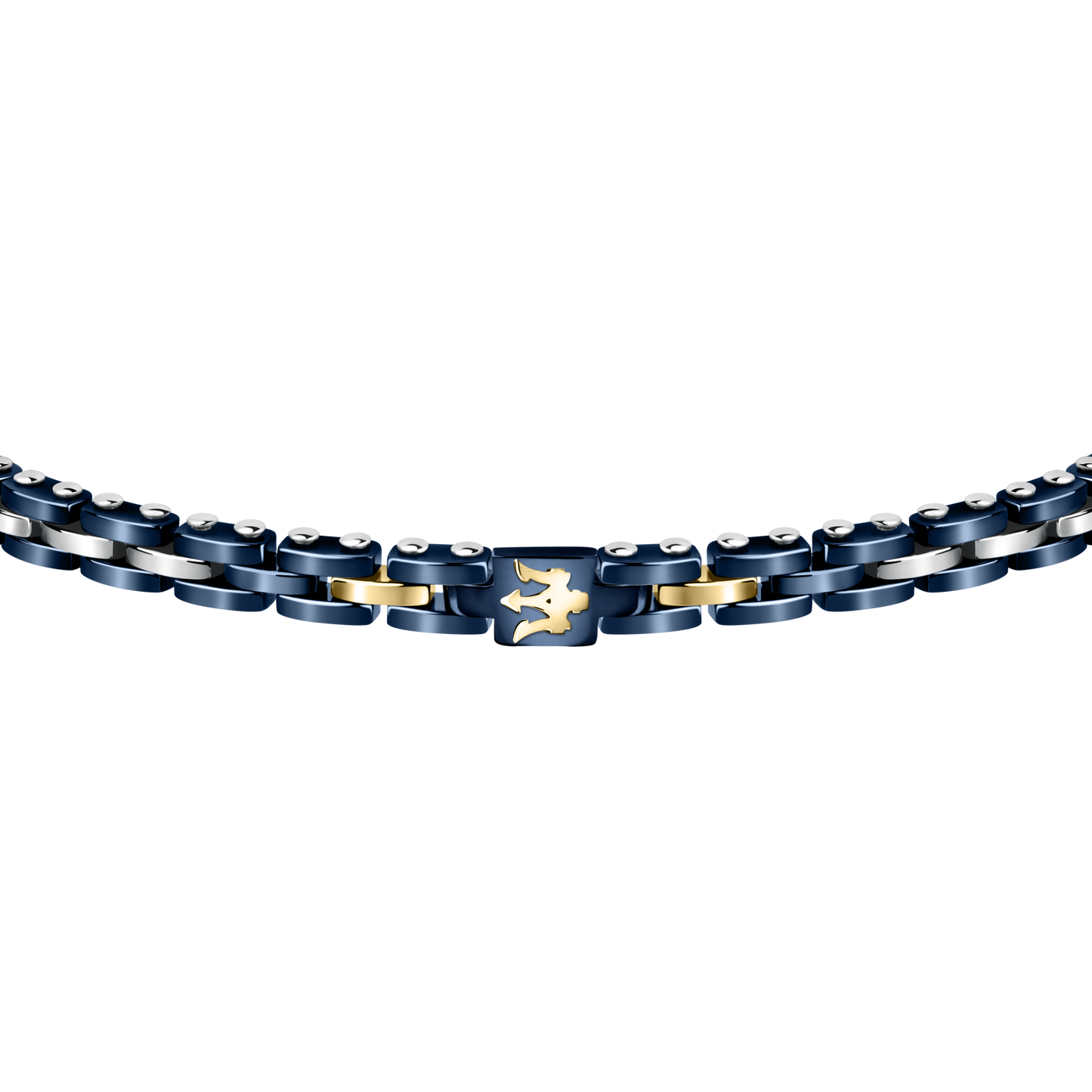 Maserati Ceramic Blue and Gold Bracelet