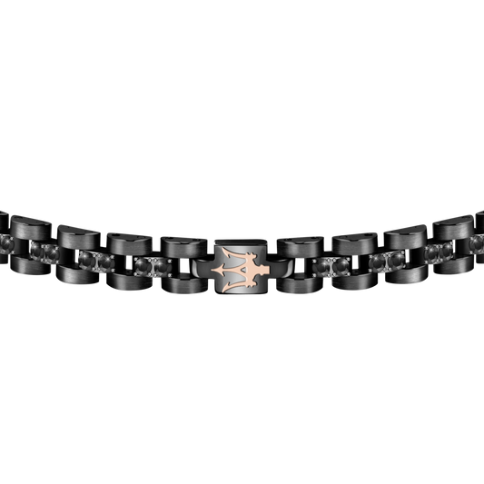 Maserati Crystals Black and Gold Bracelet