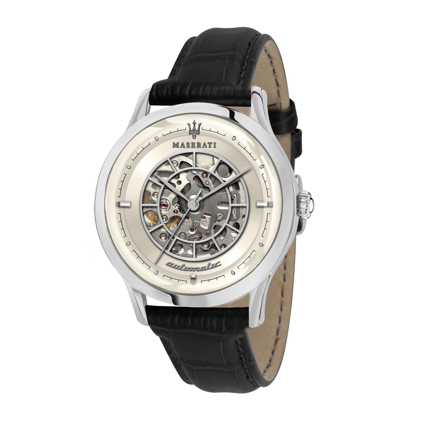Maserati Ricordo 42mm Silver Watch