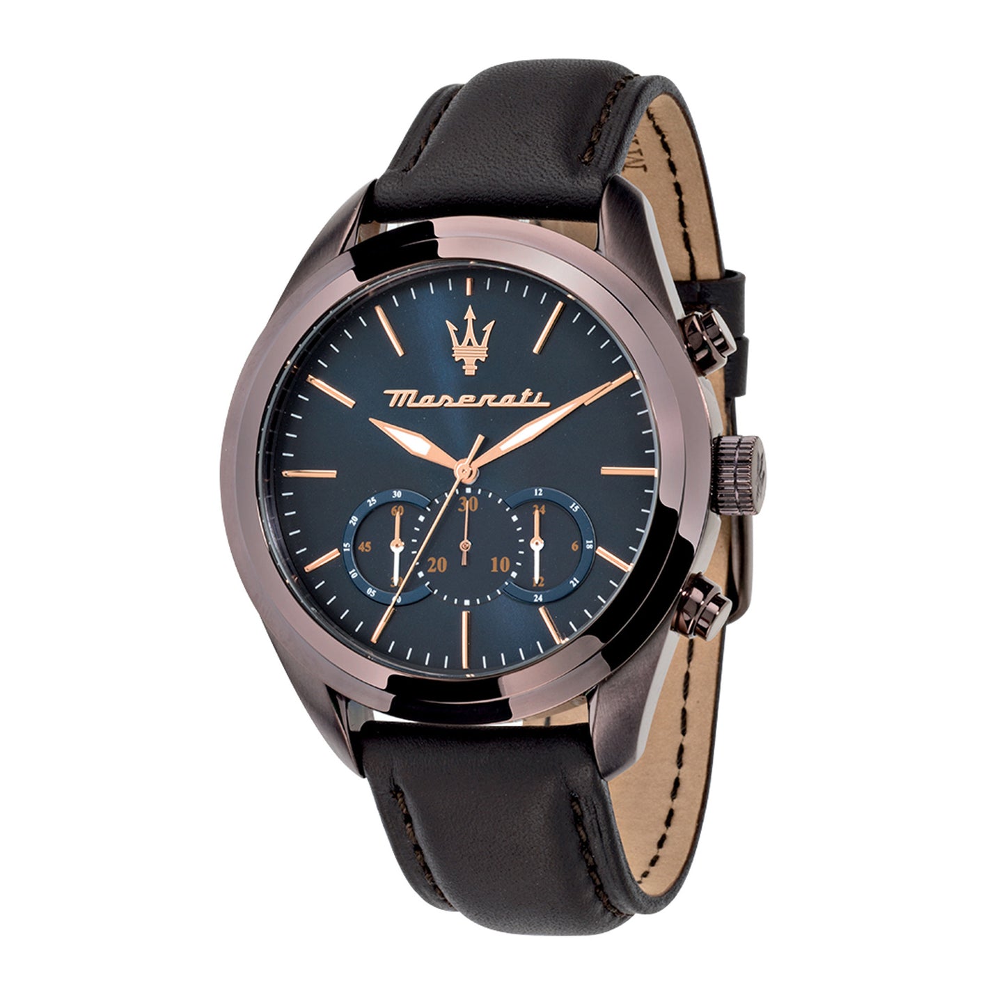 Maserati Traguardo 45mm Blue Watch