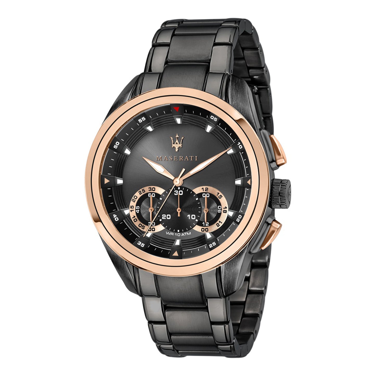 Maserati Traguardo 45mm Gun Metal Watch