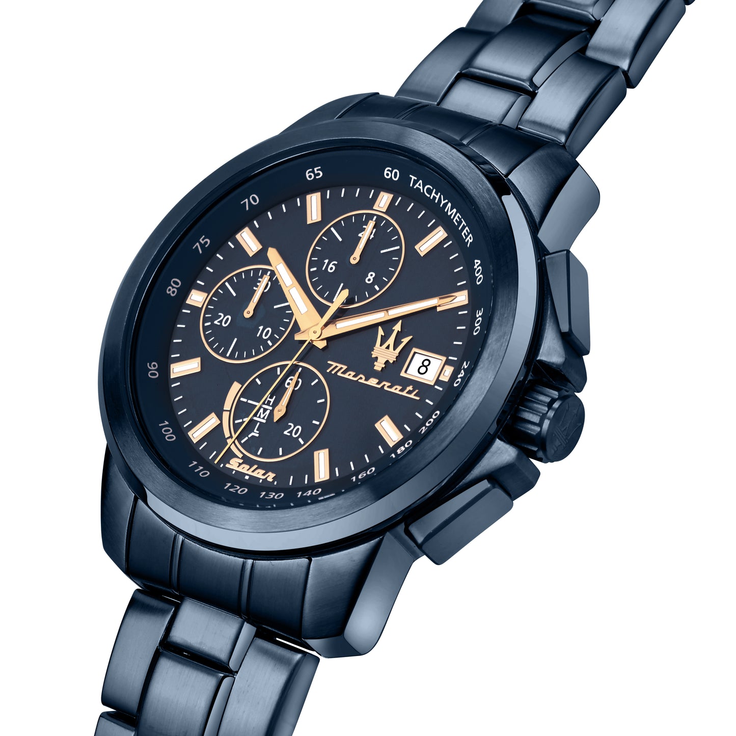 Maserati Successo Solar 44mm Chronograph Watch