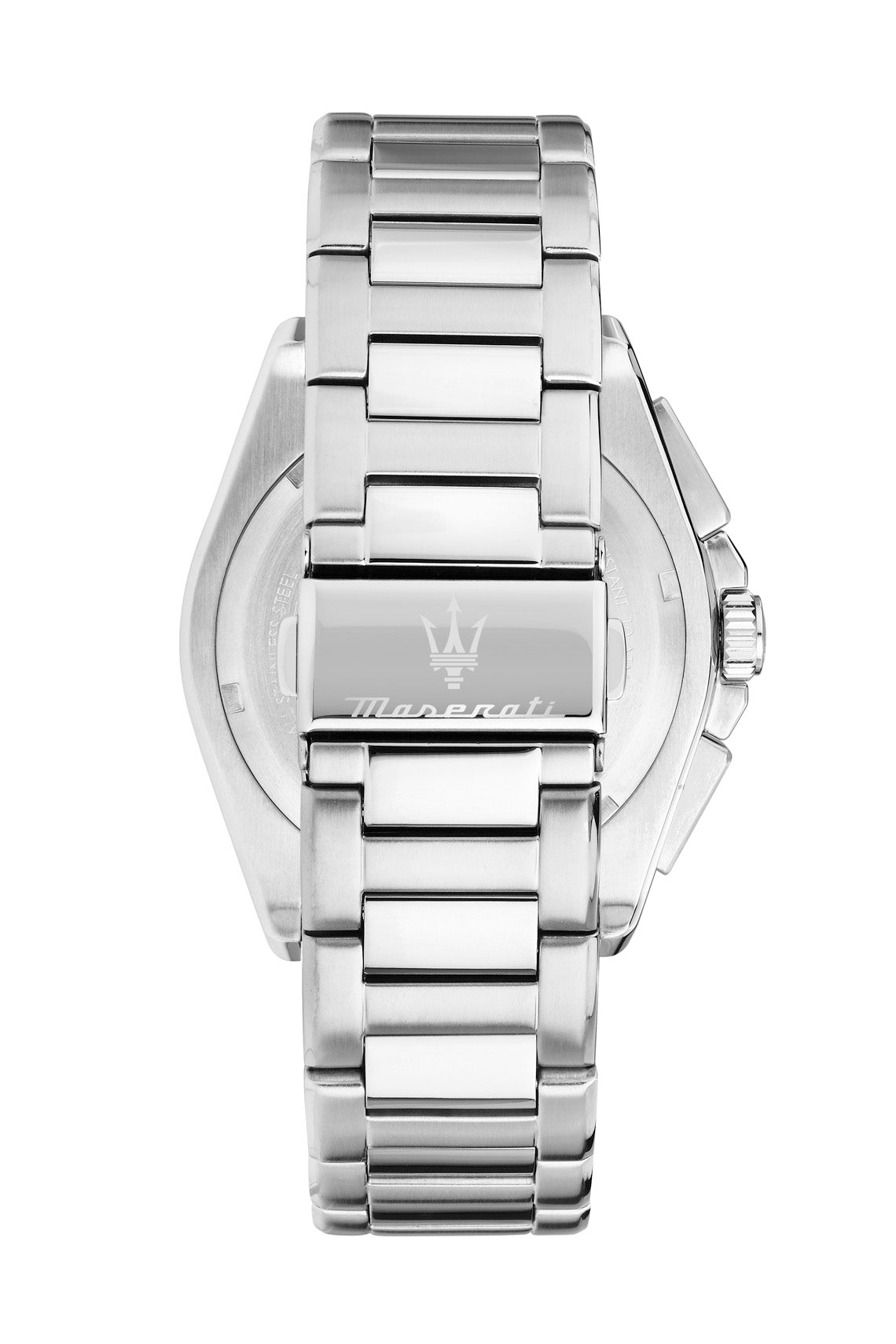 Maserati Velocita 43mm Chrono Blue Dial Stainless Steel Strap and Blue Leather Strap Watch