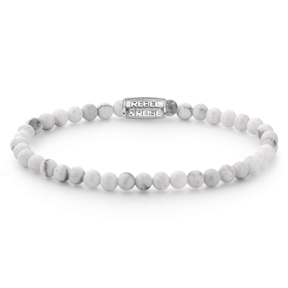 Rebel and Rose Virgin White 4mm Bracelet