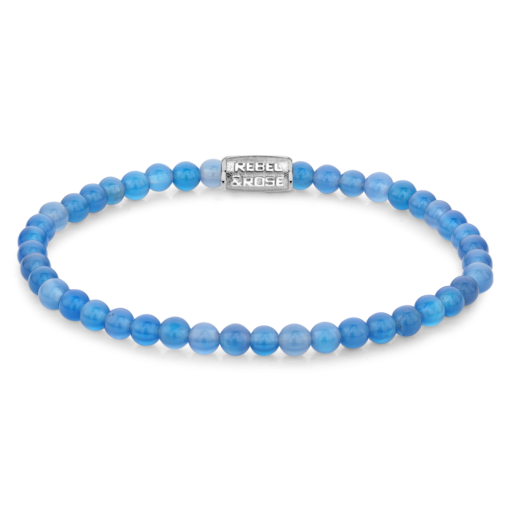 Rebel and Rose Brightening Blue 4mm Bracelet