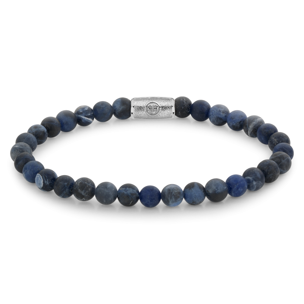 Rebel and Rose Matt Midnight 6mm Bracelet