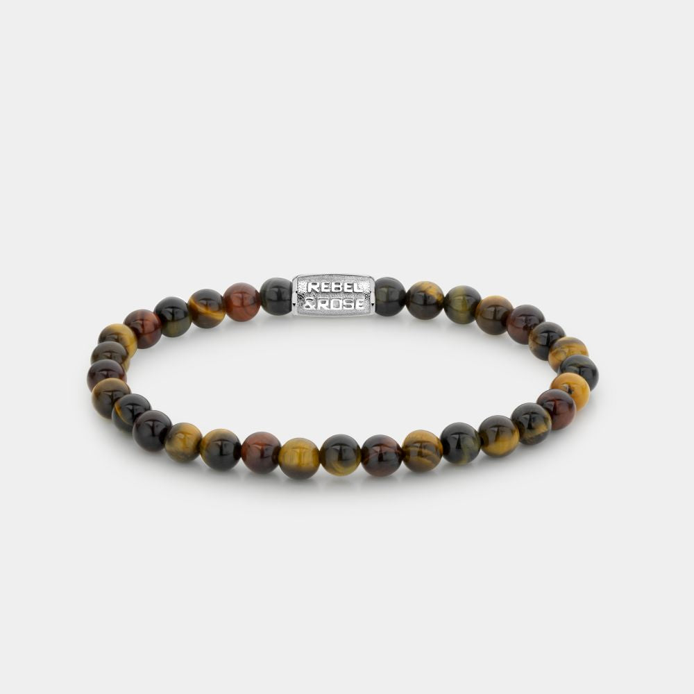 Rebel and Rose Who's Afraid of the Tiger 6mm Bracelet