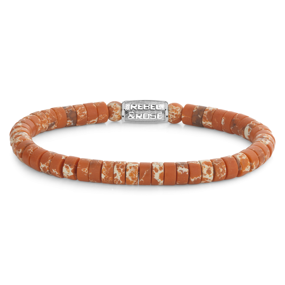 Rebel and Rose Slices - Apples of Orange 6mm Bracelet