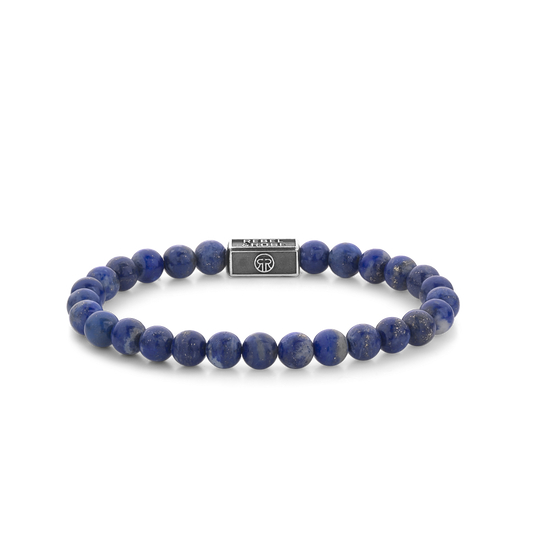 Rebel and Rose Lapis Lazuli 925 6mm Bracelet