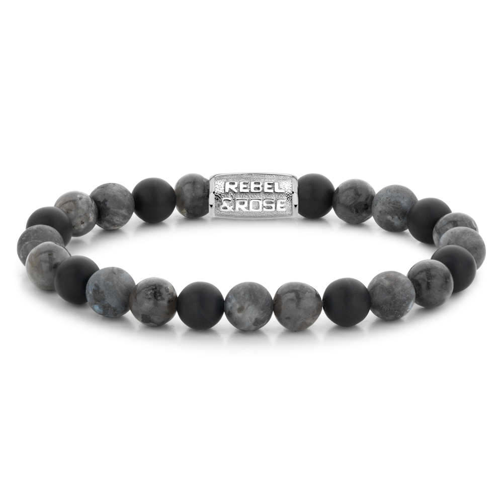 Rebel and Rose Grey Rocks Bracelet