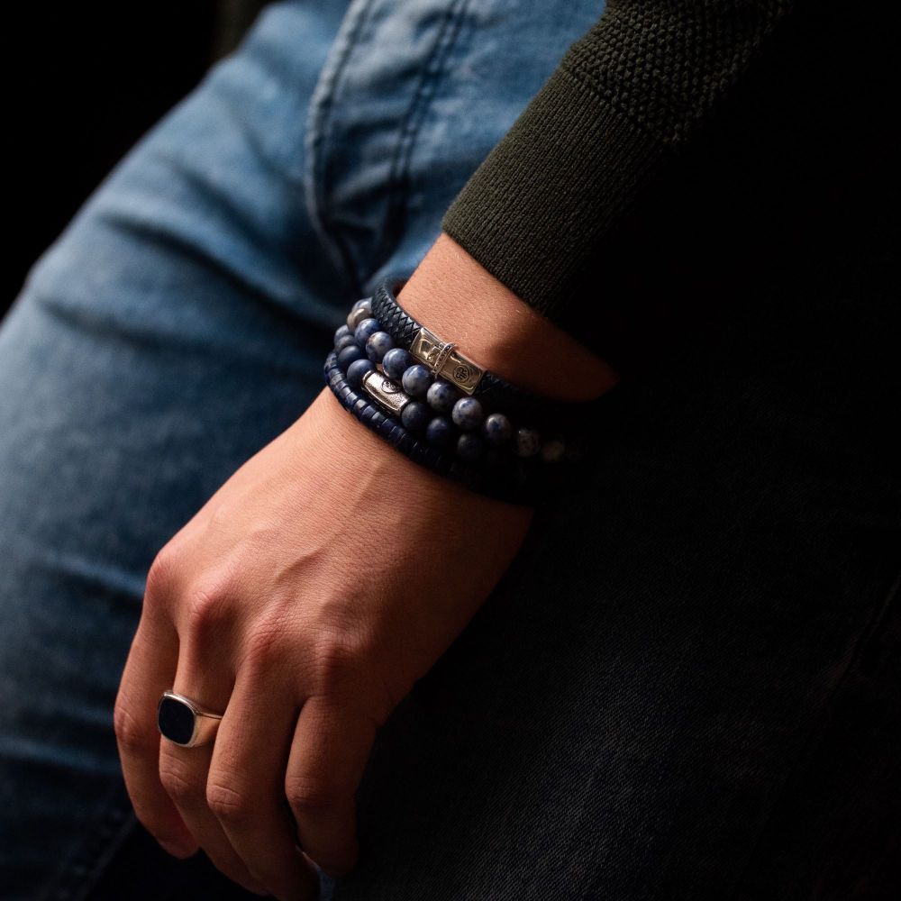 Rebel and Rose Dutch Delfts Blue 8mm Bracelet