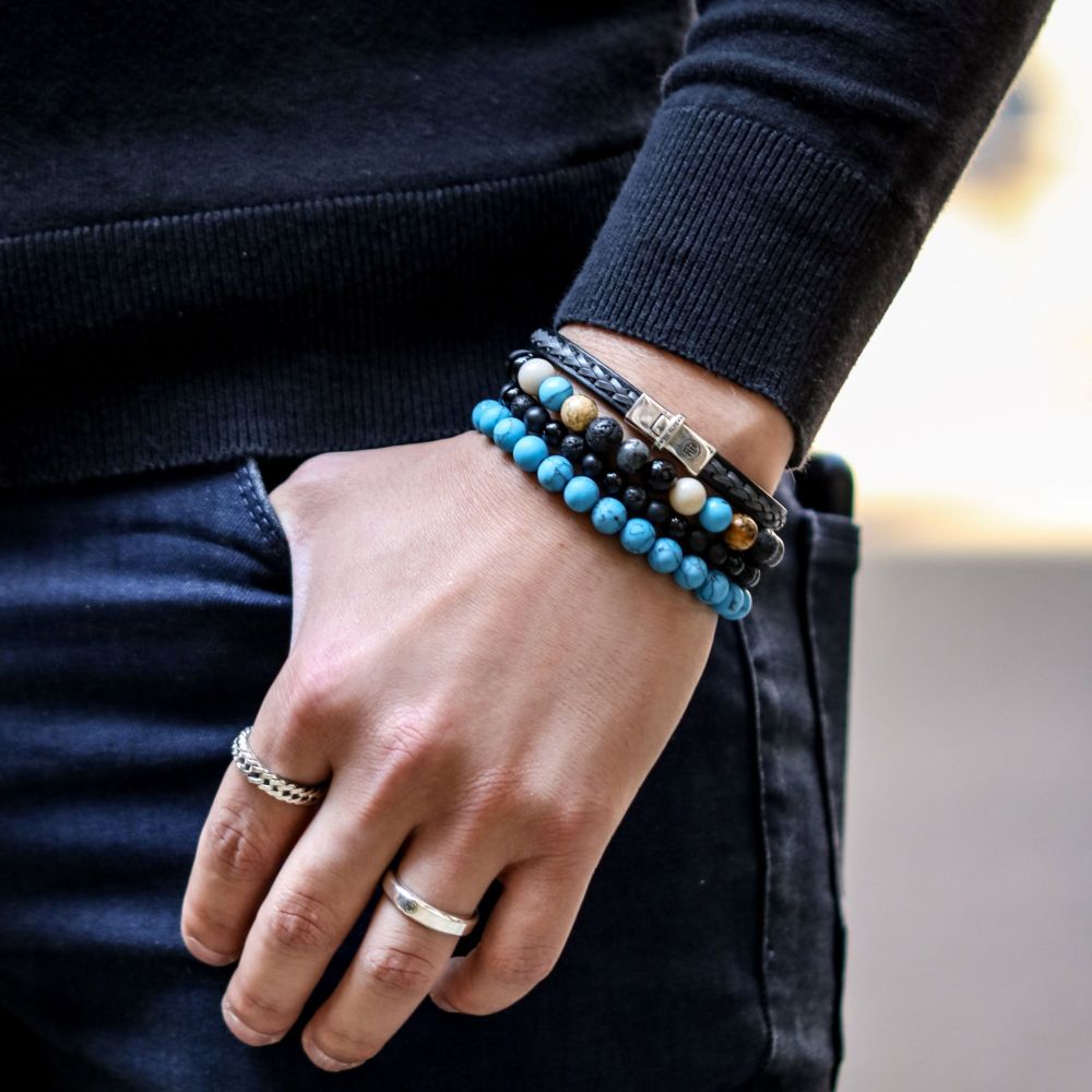 Rebel and Rose Torquoise Delight 925 8mm Bracelet