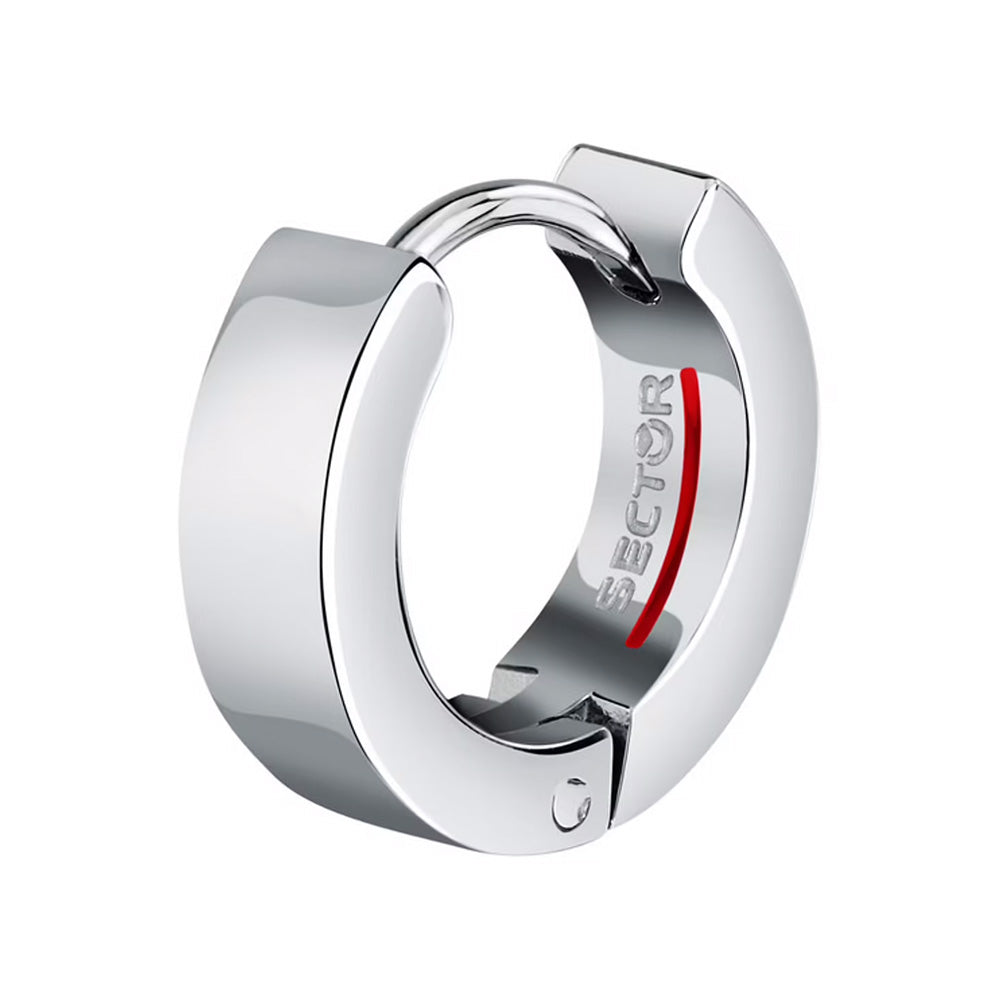 Sector Row Mono Earring Stainless Steel