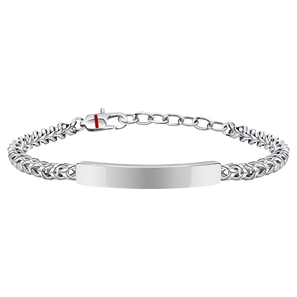 Sector Basic Bracelet Shiny Stainless Steel Tag 18+ 3.5cm