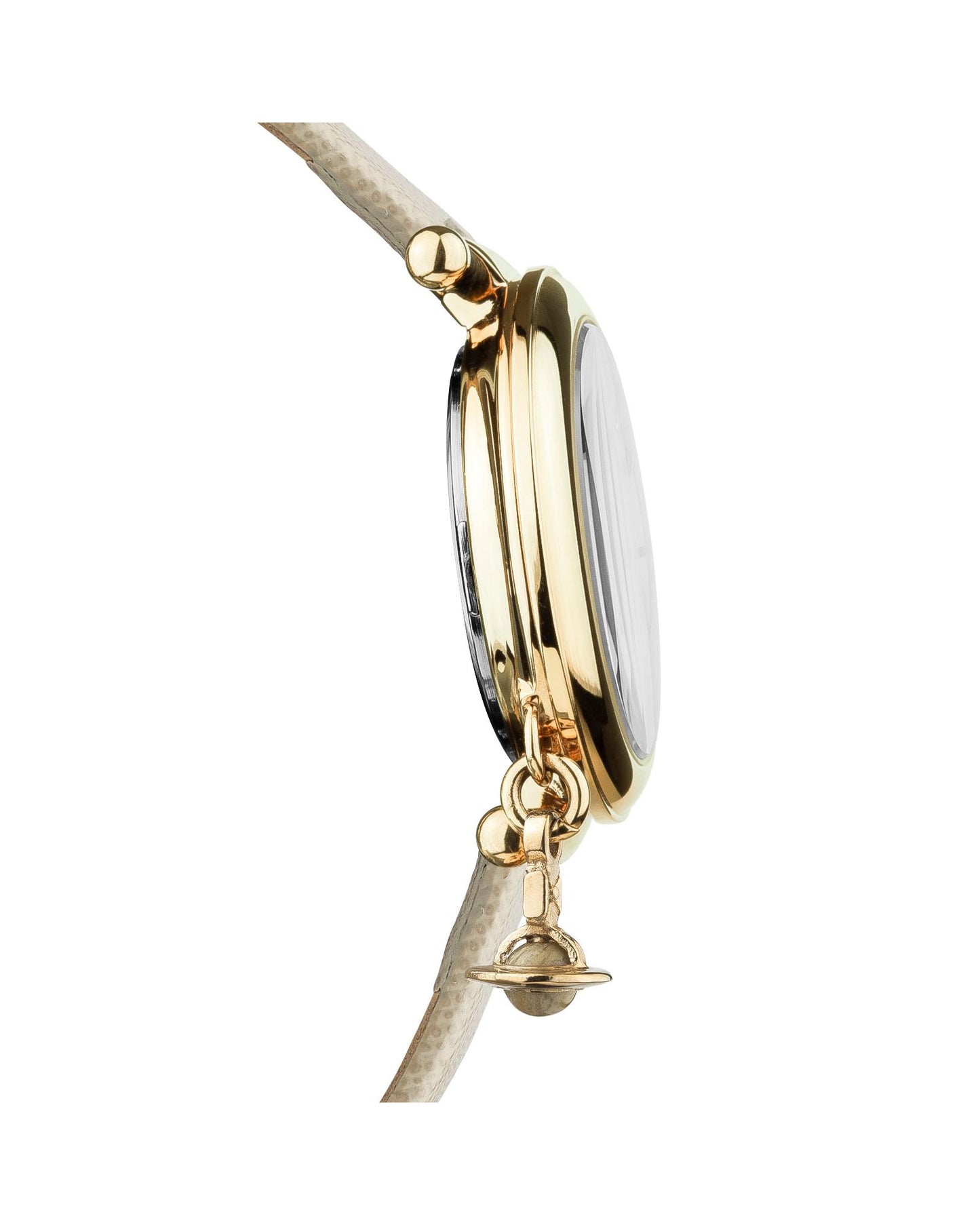 Vivienne Westwood Orb Pop Watch Cream Gold