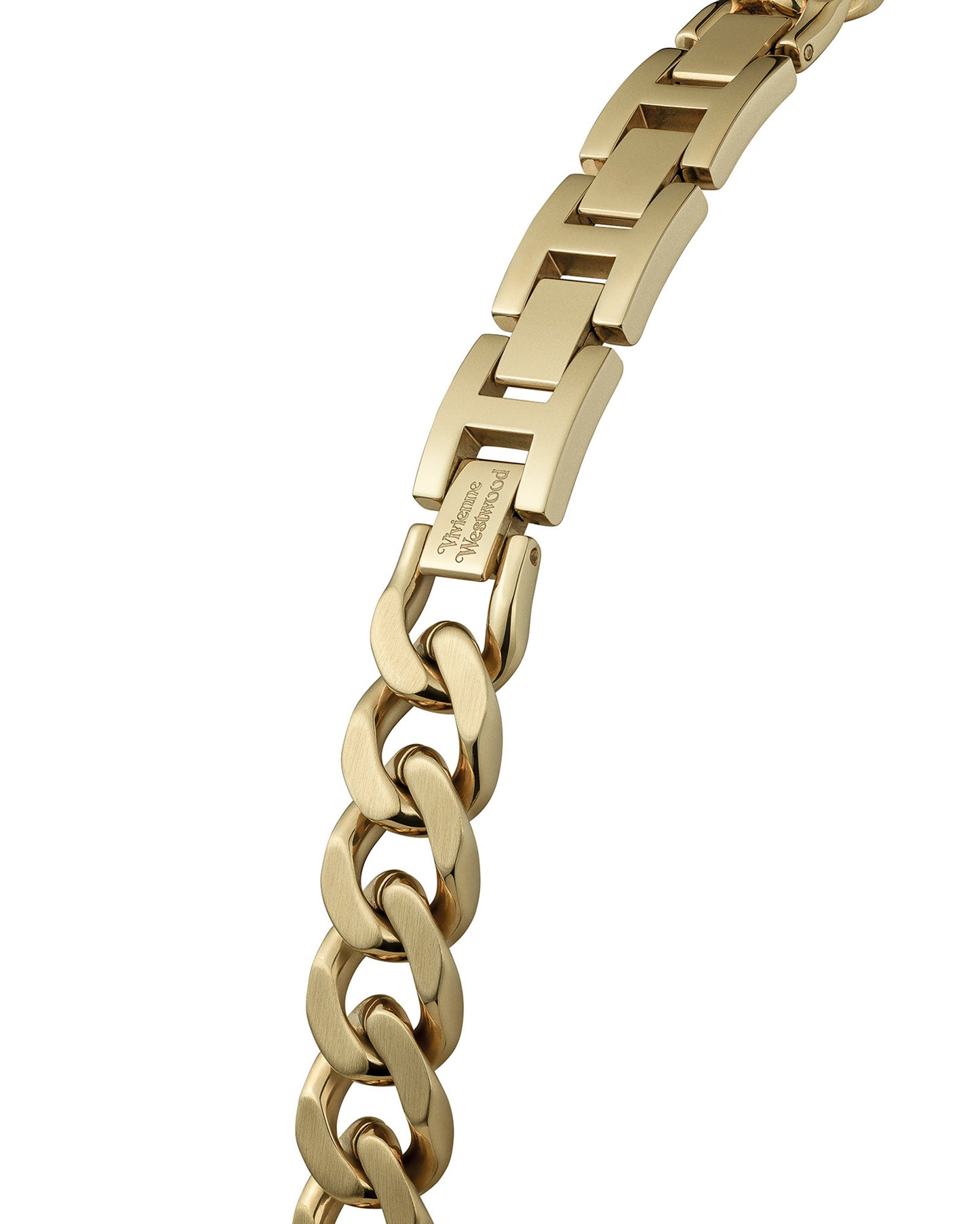Vivienne Westwood Orb Button 25mm Gold Strap Watch