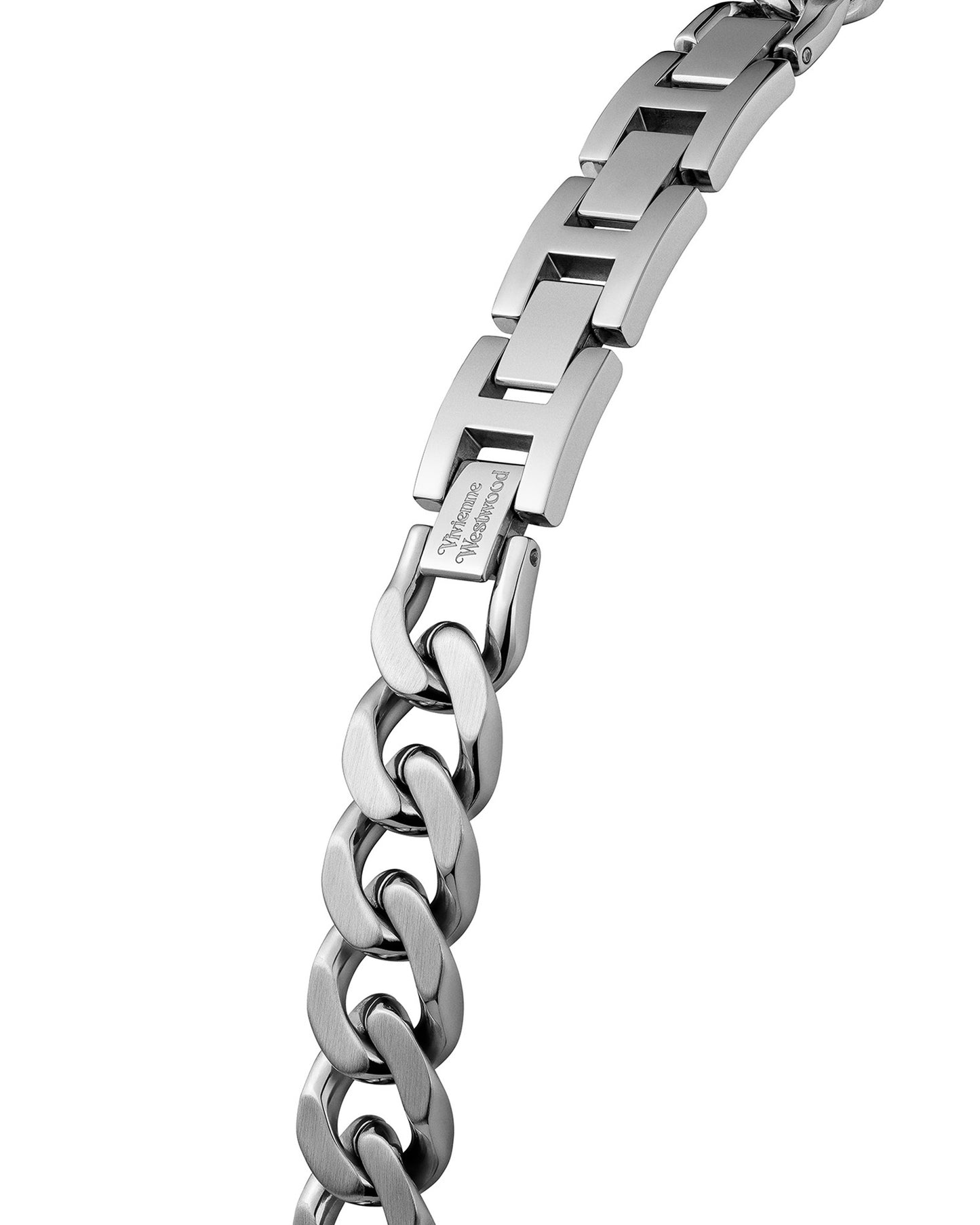 Vivienne Westwood Orb Button 25mm Silver Strap Watch