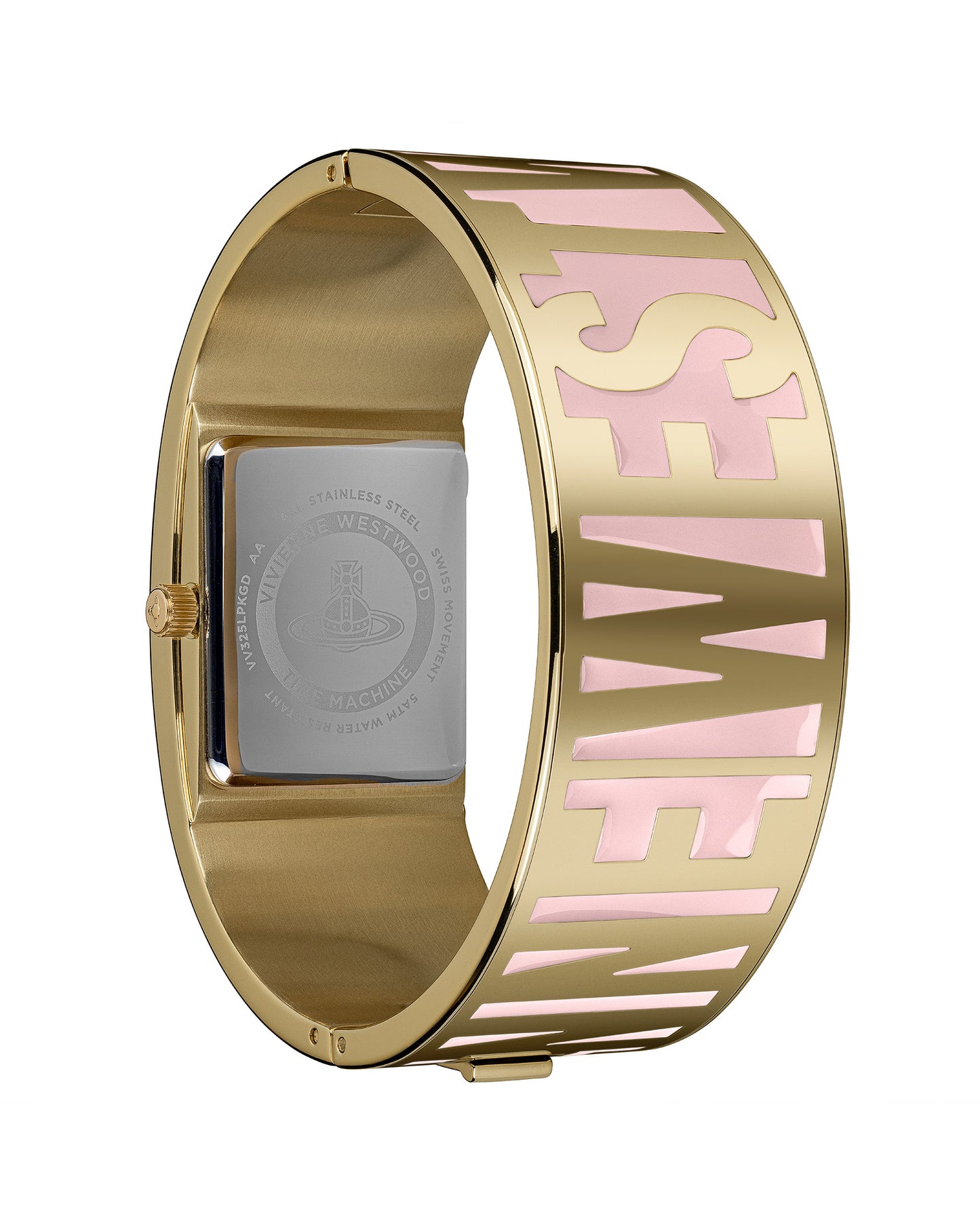 Vivienne Westwood Belvoir 25mm Pink Gold Bangle Watch
