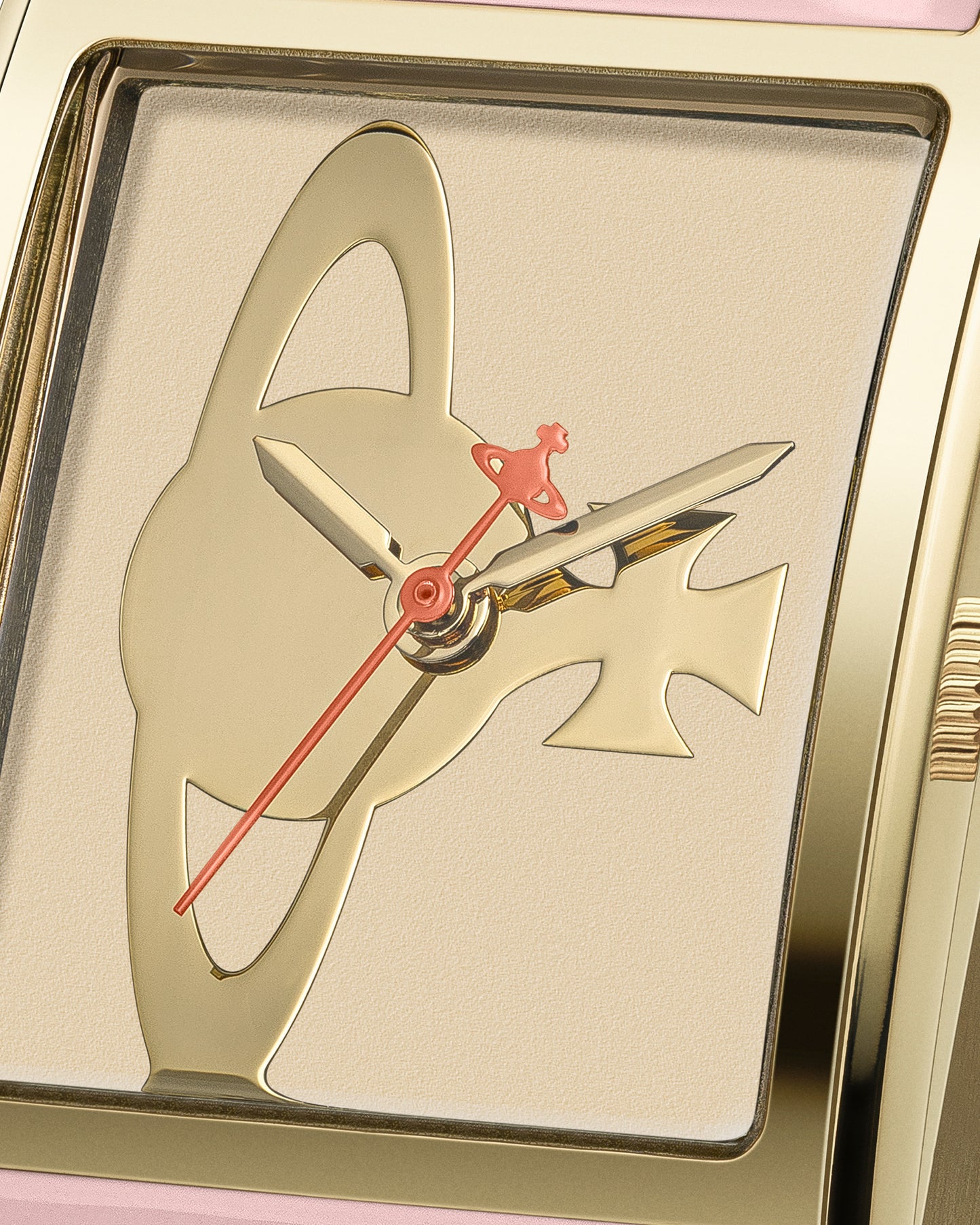 Vivienne Westwood Belvoir 25mm Pink Gold Bangle Watch