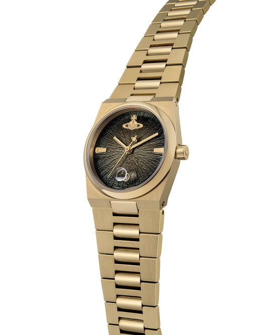 Vivienne Westwood The Hoxton 28mm Gold Strap Watch