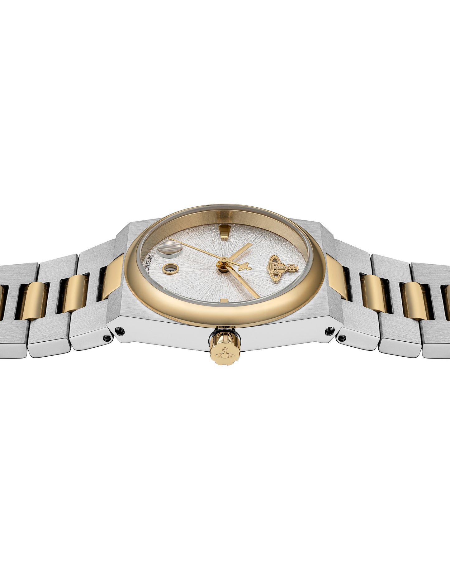 Vivienne Westwood The Hoxton 28mm Two Tone Strap Watch