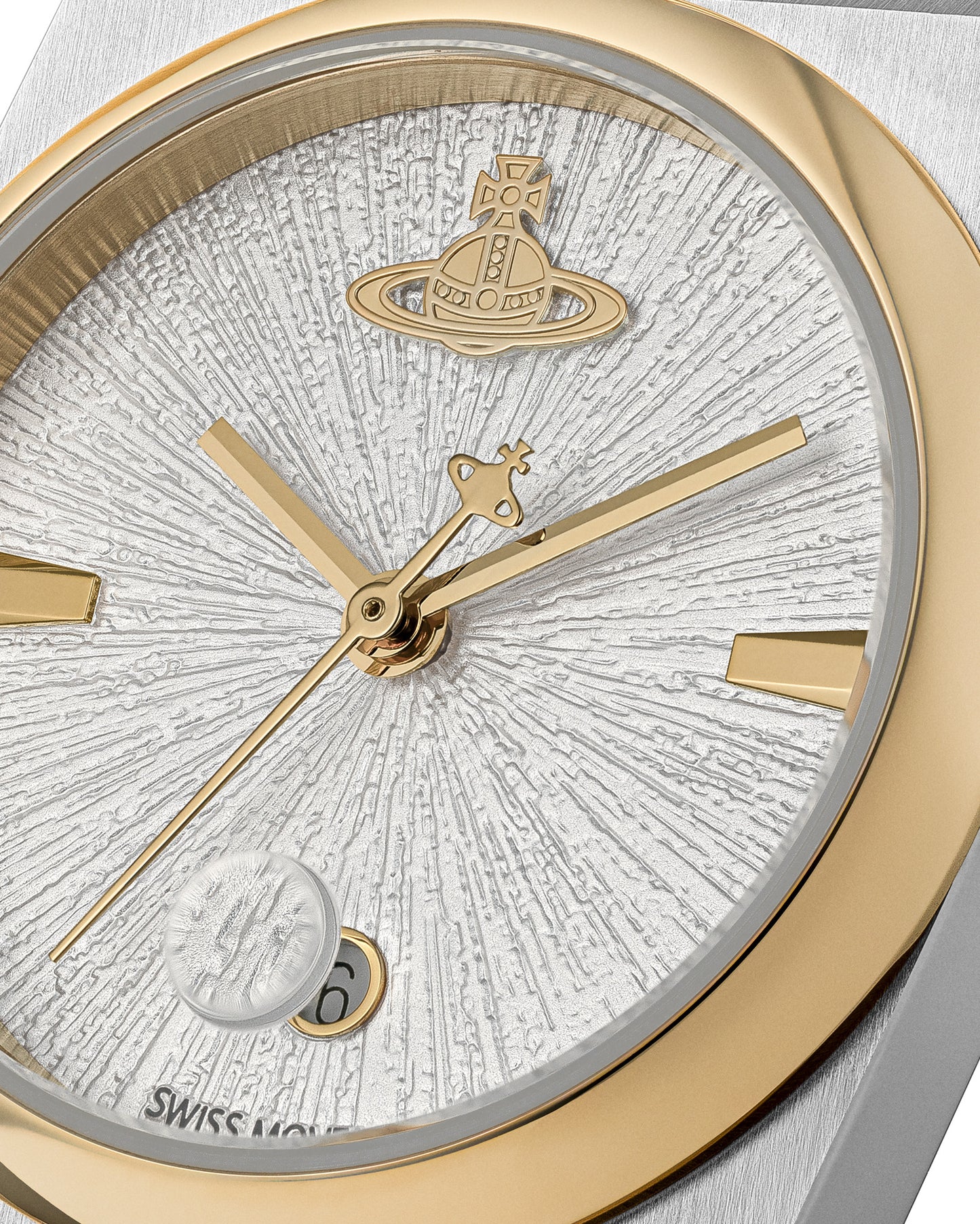 Vivienne Westwood The Hoxton 28mm Two Tone Strap Watch