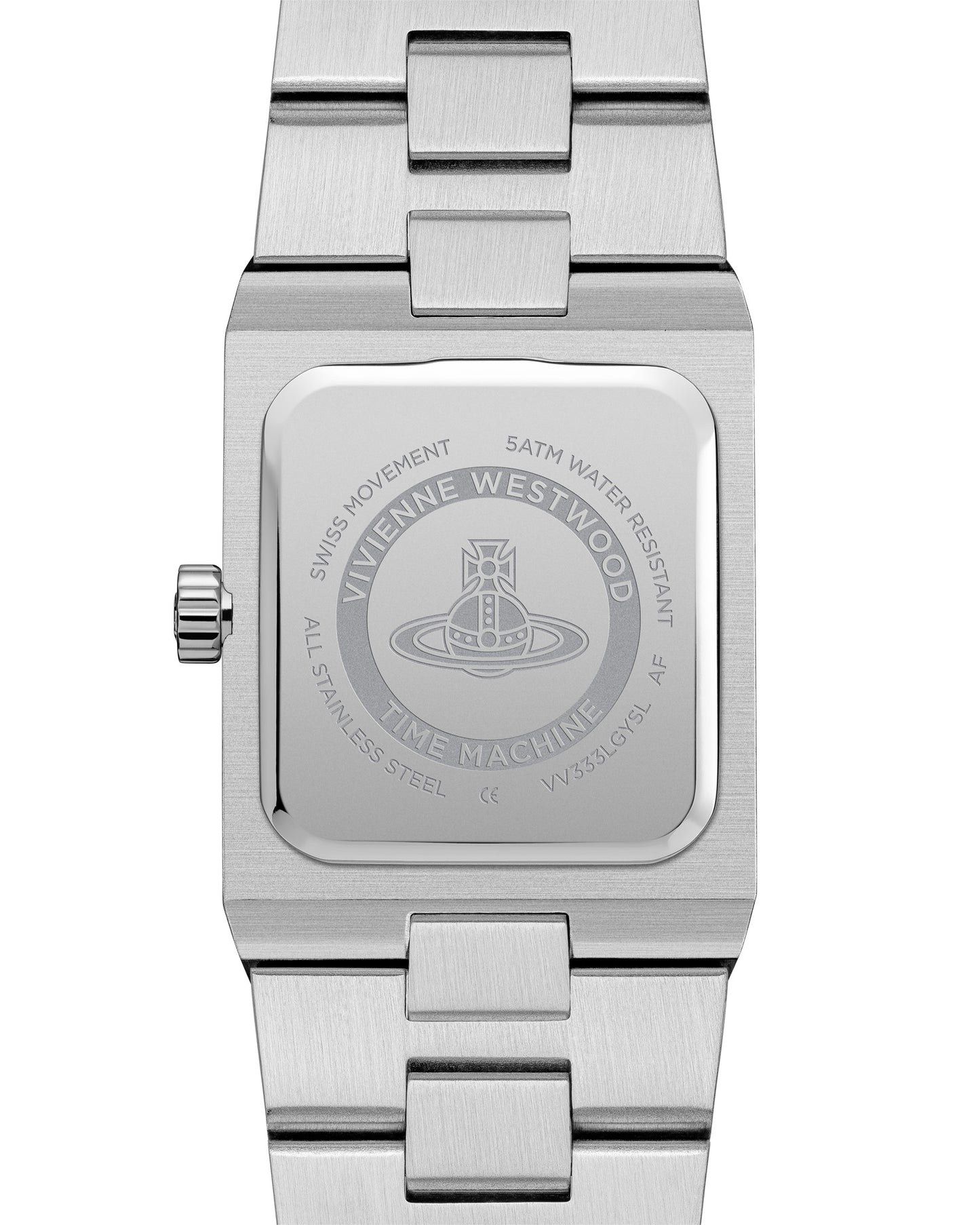 Vivienne Westwood The Brunswick 24mm Silver Strap Watch